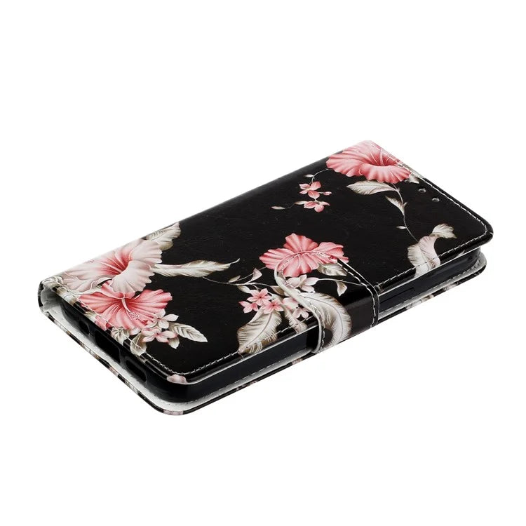 For Samsung Galaxy A05 4G Case PU Leather Wallet Pattern Print Phone Cover