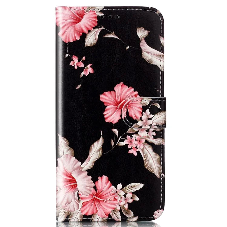 For Samsung Galaxy A05 4G Case PU Leather Wallet Pattern Print Phone Cover