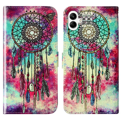 For Samsung Galaxy A05 4G Case PU Leather Wallet Pattern Print Phone Cover
