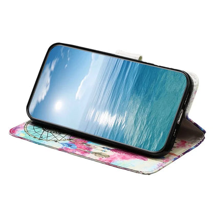 For Samsung Galaxy A05 4G Case PU Leather Wallet Pattern Print Phone Cover