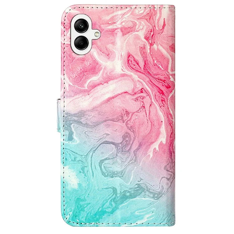 For Samsung Galaxy A05 4G Case PU Leather Wallet Pattern Print Phone Cover