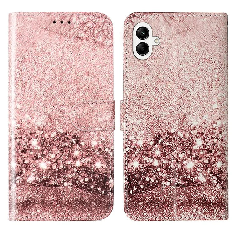For Samsung Galaxy A05 4G Case PU Leather Wallet Pattern Print Phone Cover