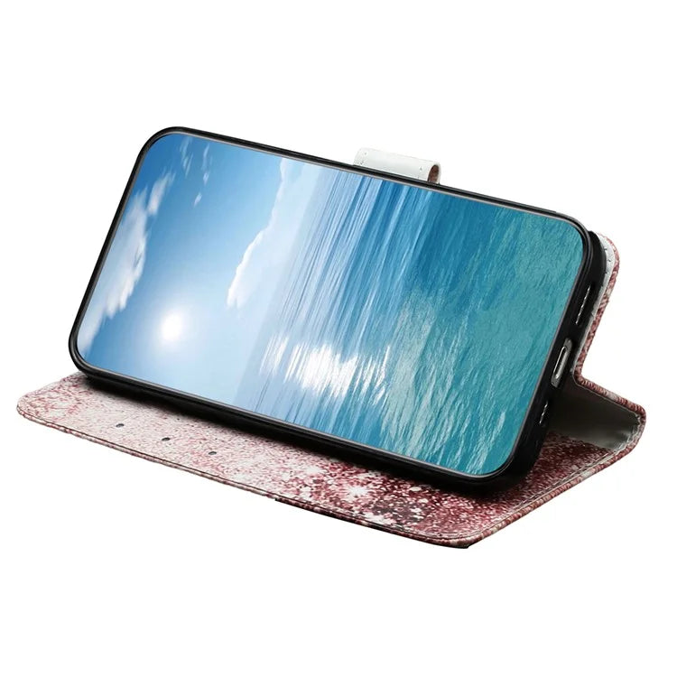 For Samsung Galaxy A05 4G Case PU Leather Wallet Pattern Print Phone Cover