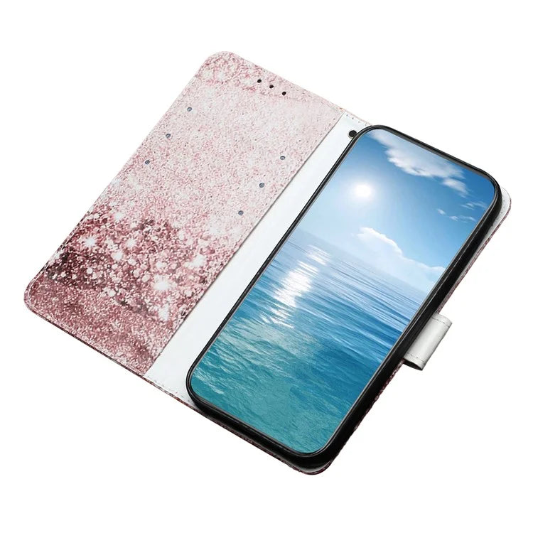 For Samsung Galaxy A05 4G Case PU Leather Wallet Pattern Print Phone Cover