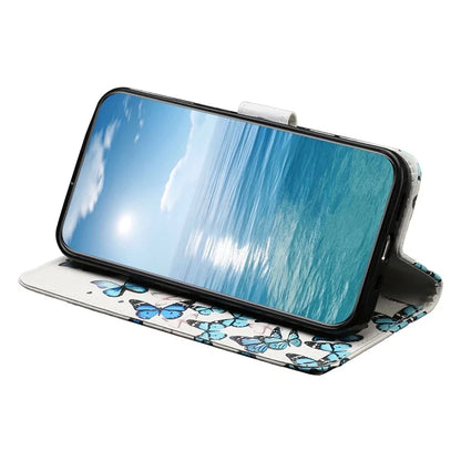 For Samsung Galaxy A05 4G Case PU Leather Wallet Pattern Print Phone Cover