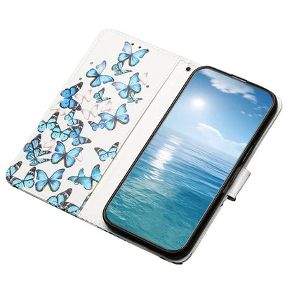 For Samsung Galaxy A05 4G Case PU Leather Wallet Pattern Print Phone Cover