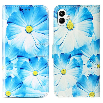 For Samsung Galaxy A05 4G Case PU Leather Wallet Pattern Print Phone Cover