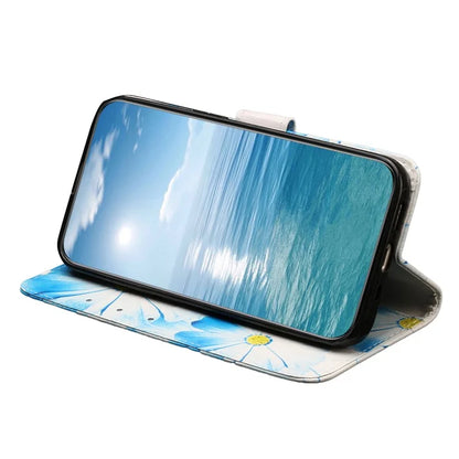 For Samsung Galaxy A05 4G Case PU Leather Wallet Pattern Print Phone Cover