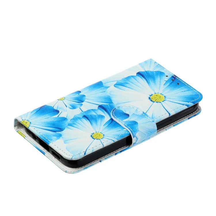 For Samsung Galaxy A05 4G Case PU Leather Wallet Pattern Print Phone Cover