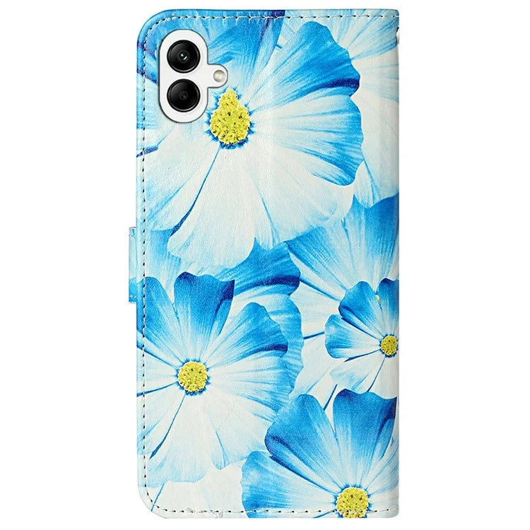 For Samsung Galaxy A05 4G Case PU Leather Wallet Pattern Print Phone Cover
