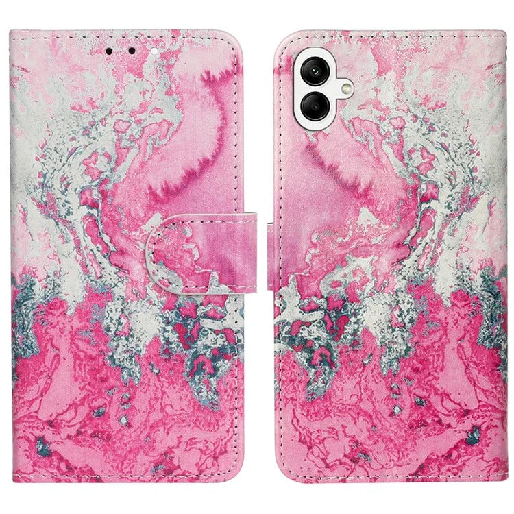 For Samsung Galaxy A05 4G Case PU Leather Wallet Pattern Print Phone Cover