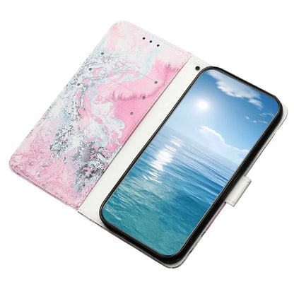 For Samsung Galaxy A05 4G Case PU Leather Wallet Pattern Print Phone Cover