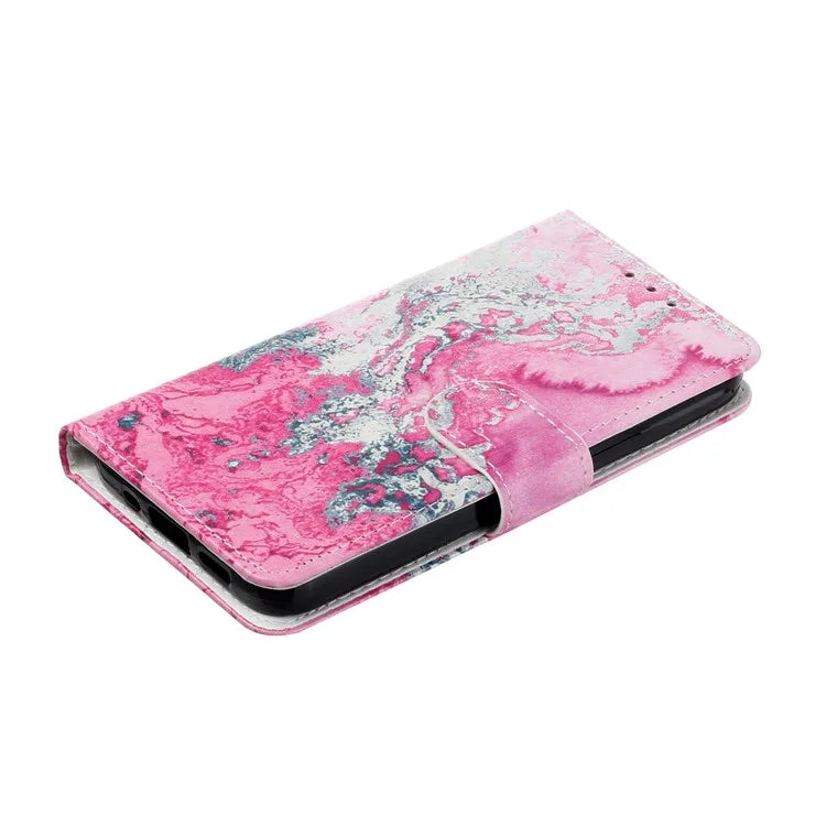 For Samsung Galaxy A05 4G Case PU Leather Wallet Pattern Print Phone Cover