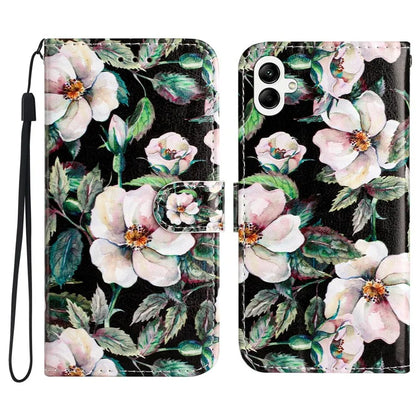 For Samsung Galaxy A05 4G Case PU Leather Stand Pattern Printing Phone Cover