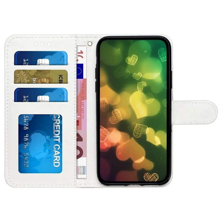 For Samsung Galaxy A05 4G Case PU Leather Stand Pattern Printing Phone Cover