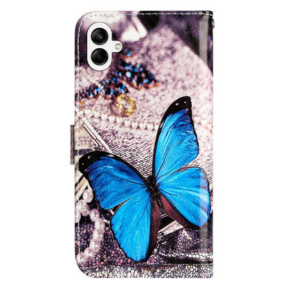 For Samsung Galaxy A05 4G Case PU Leather Stand Pattern Printing Phone Cover