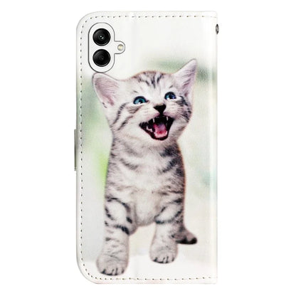 For Samsung Galaxy A05 4G Case PU Leather Stand Pattern Printing Phone Cover