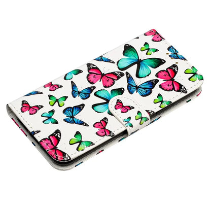 For Samsung Galaxy A05 4G Case PU Leather Stand Pattern Printing Phone Cover