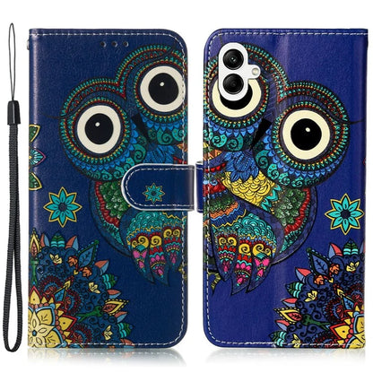 For Samsung Galaxy A05 4G Cover Pattern Printing Anti-drop Phone Leather Case