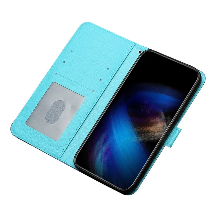 For Samsung Galaxy A05 4G Cover Flip Stand 3D Pattern Print Leather Phone Case