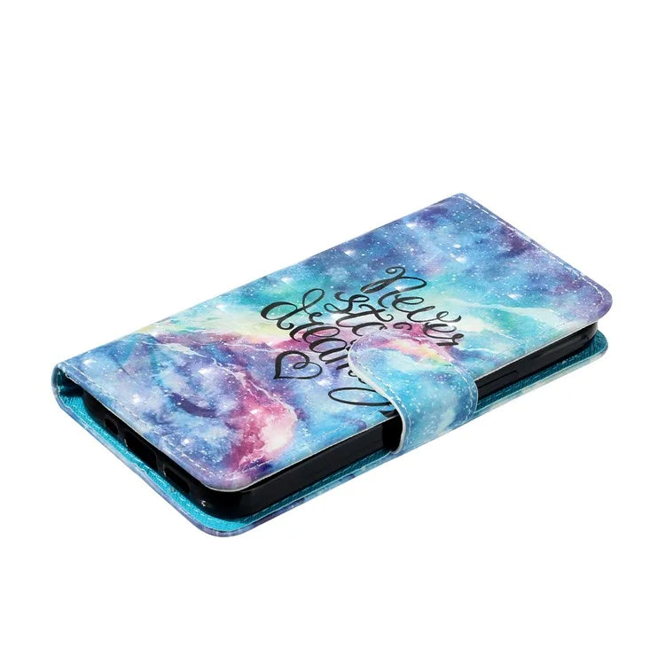 For Samsung Galaxy A05 4G Cover Flip Stand 3D Pattern Print Leather Phone Case
