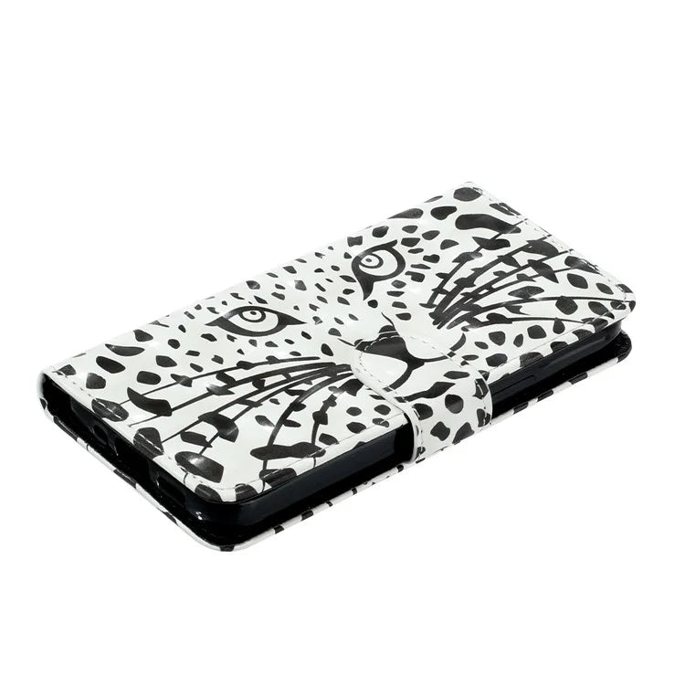 For Samsung Galaxy A05 4G Cover Flip Stand 3D Pattern Print Leather Phone Case
