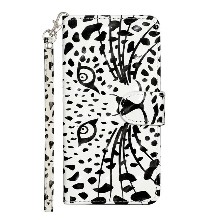 For Samsung Galaxy A05 4G Cover Flip Stand 3D Pattern Print Leather Phone Case