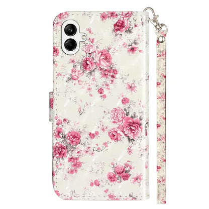 For Samsung Galaxy A05 4G Cover Flip Stand 3D Pattern Print Leather Phone Case