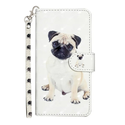 For Samsung Galaxy A05 4G Cover Flip Stand 3D Pattern Print Leather Phone Case