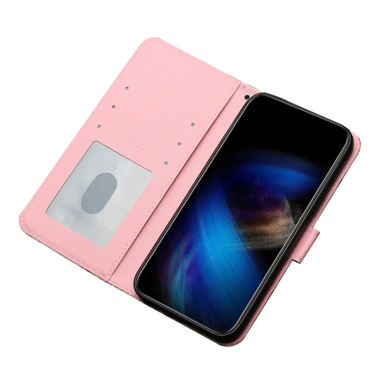 For Samsung Galaxy A05 4G Cover Flip Stand 3D Pattern Print Leather Phone Case