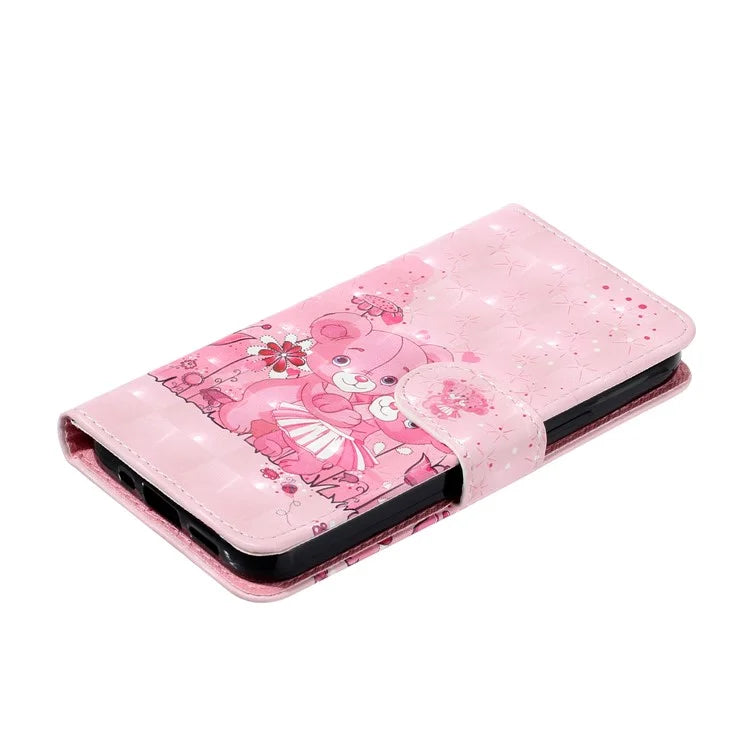 For Samsung Galaxy A05 4G Cover Flip Stand 3D Pattern Print Leather Phone Case