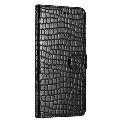 For Samsung Galaxy A05 4G Leather Case Crocodile Texture Wallet Cover