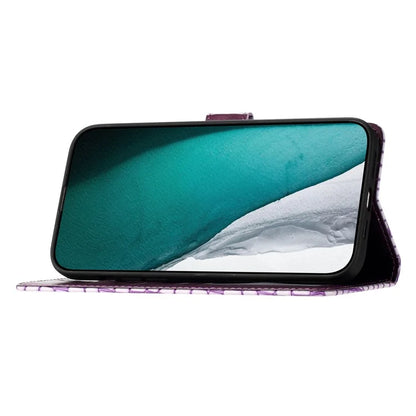 For Samsung Galaxy A05 4G Leather Case Crocodile Texture Wallet Cover