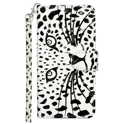 For Samsung Galaxy A15 5G Cover 3D Pattern Print Flip Stand Leather Phone Case Head