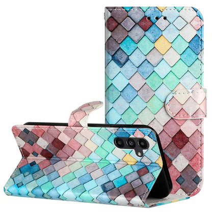 For Samsung Galaxy A15 5G Case Pattern Printing Wallet Flip Phone Cover