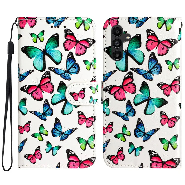 For Samsung Galaxy A15 5G Case Pattern Printing Wallet Flip Phone Cover
