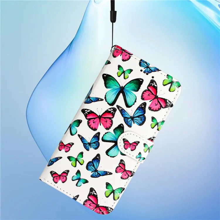 For Samsung Galaxy A15 5G Case Pattern Printing Wallet Flip Phone Cover