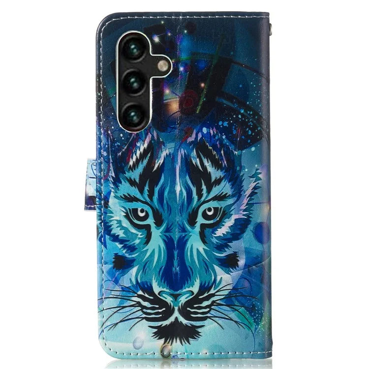 For Samsung Galaxy A15 5G Cover Stand Wallet Pattern Printing Leather Wallet Phone Case