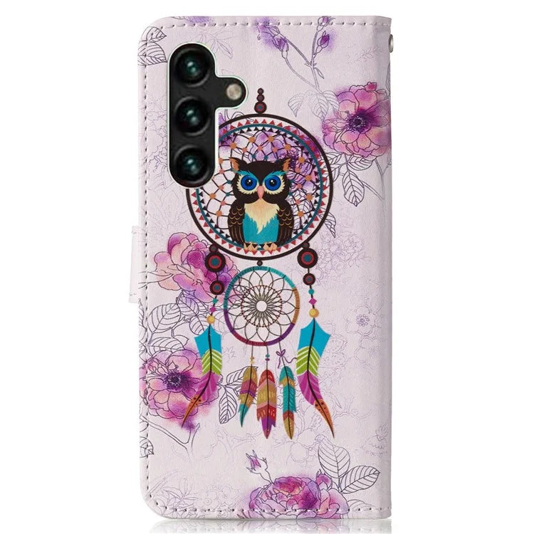 For Samsung Galaxy A15 5G Cover Stand Wallet Pattern Printing Leather Wallet Phone Case