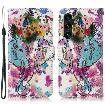 For Samsung Galaxy A15 5G Cover Stand Wallet Pattern Printing Leather Wallet Phone Case