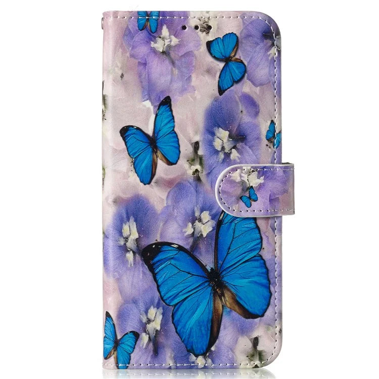 For Samsung Galaxy A15 5G Cover Stand Wallet Pattern Printing Leather Wallet Phone Case
