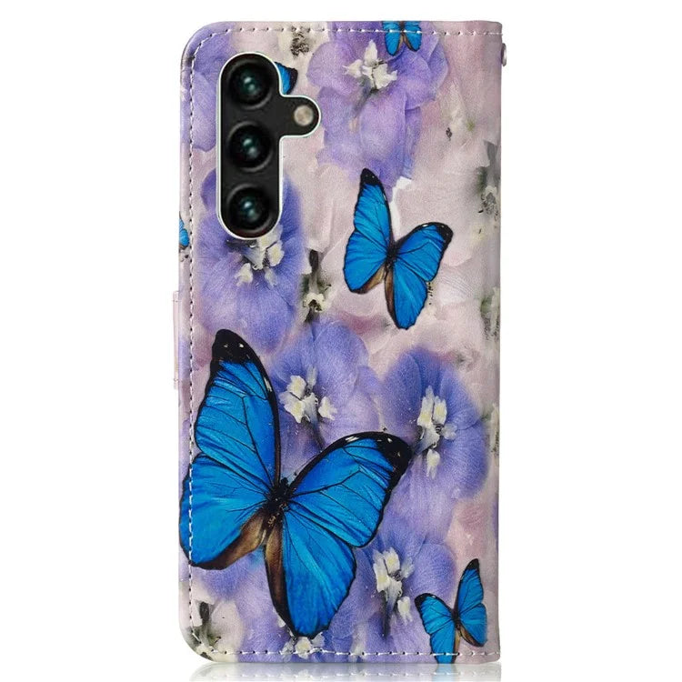 For Samsung Galaxy A15 5G Cover Stand Wallet Pattern Printing Leather Wallet Phone Case