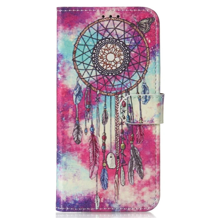 For Samsung Galaxy A15 5G Case PU Leather Pattern Wallet Phone Cover