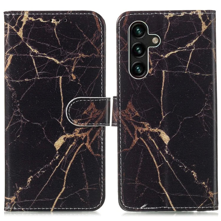 For Samsung Galaxy A15 5G Case PU Leather Pattern Wallet Phone Cover