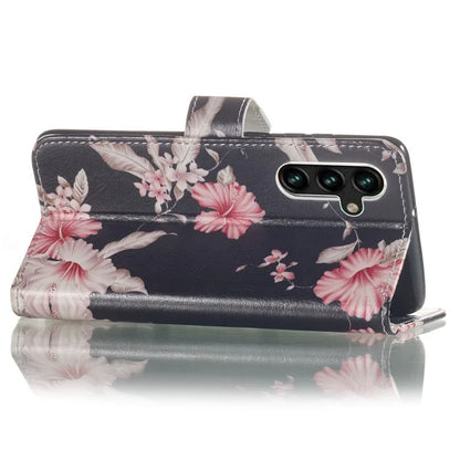 For Samsung Galaxy A15 5G Case PU Leather Pattern Wallet Phone Cover