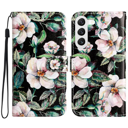 For Samsung Galaxy S24 Case PU Leather Pattern Printing Design Phone Cover
