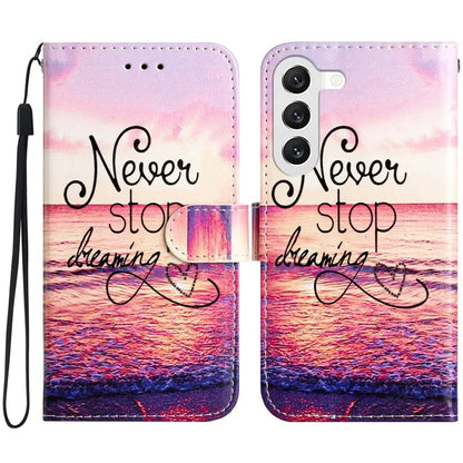 For Samsung Galaxy S24 Case PU Leather Pattern Printing Design Phone Cover