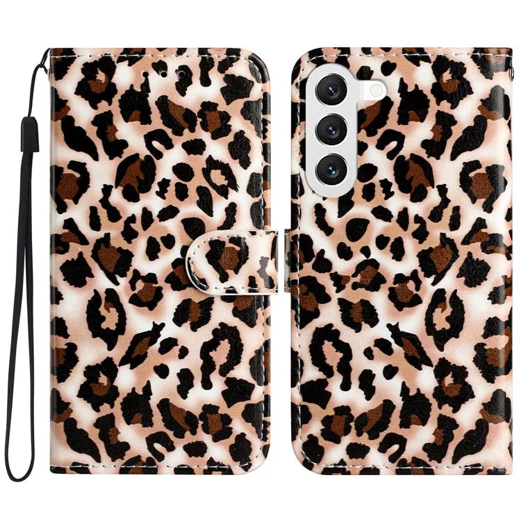 For Samsung Galaxy S24 Case PU Leather Pattern Printing Design Phone Cover