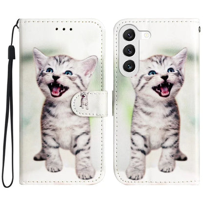 For Samsung Galaxy S24 Case PU Leather Pattern Printing Design Phone Cover