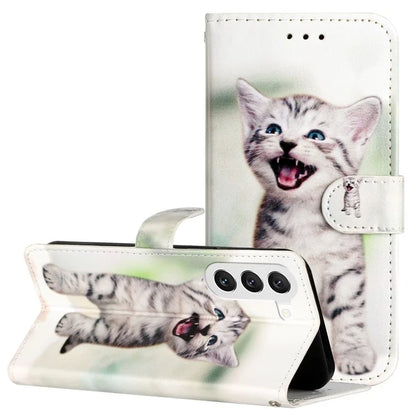 For Samsung Galaxy S24 Case PU Leather Pattern Printing Design Phone Cover